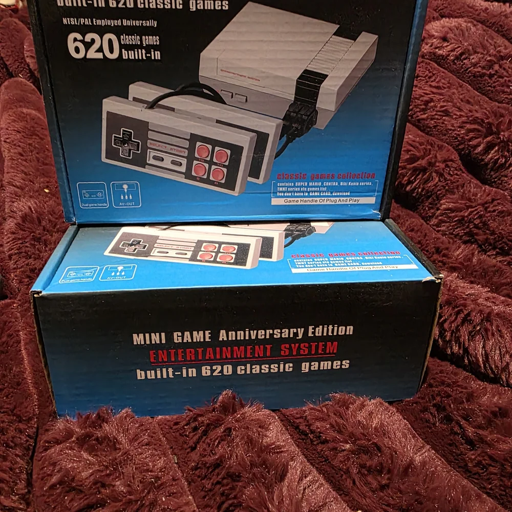 Mini Game Anniversary Edition Entertainment System - Black and Gray